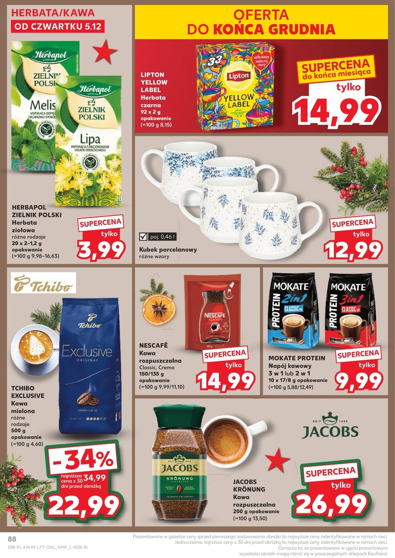 Gazetka: Najlepsze oferty grudnia - Kaufland - strona 88