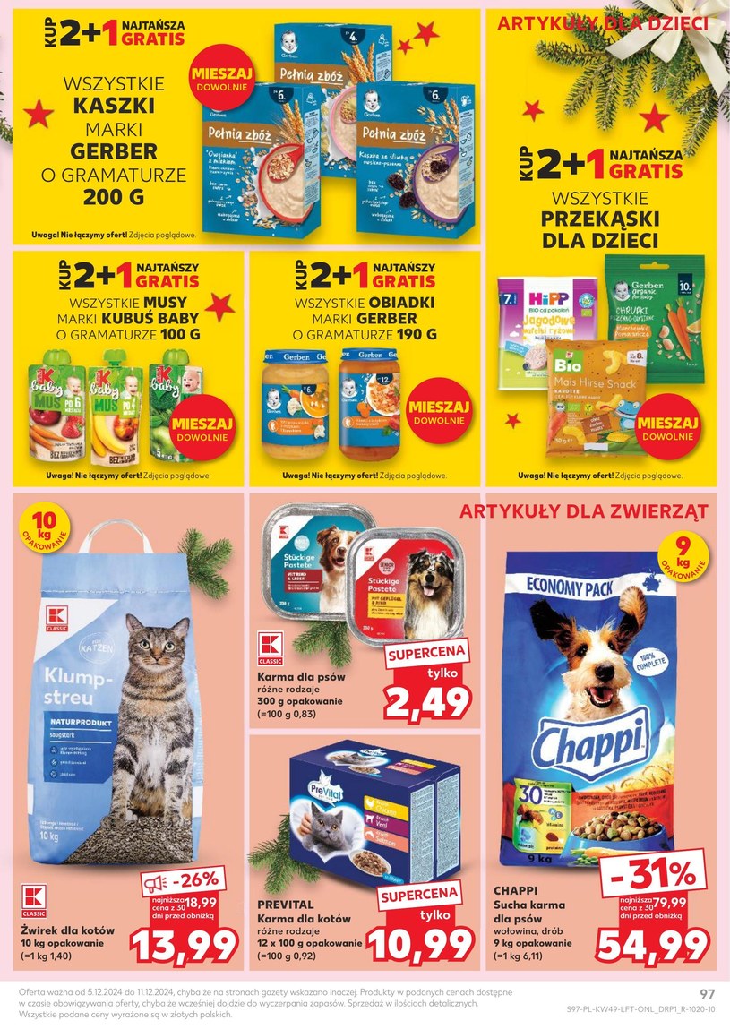 Gazetka: Najlepsze oferty grudnia - Kaufland - strona 97