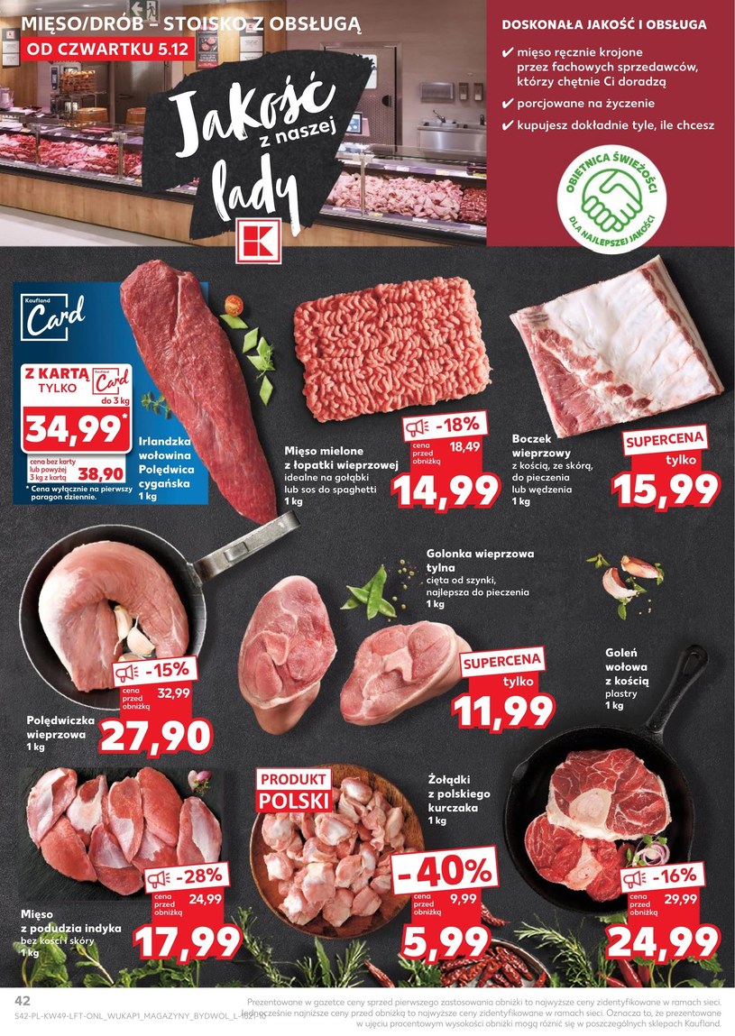 Gazetka: Święta, jak lubisz - Kaufland - strona 42