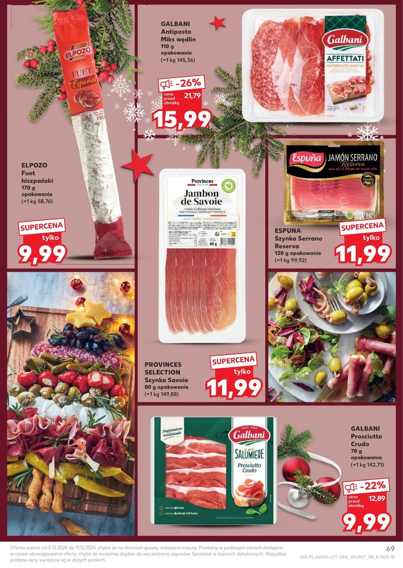 Gazetka: Święta, jak lubisz - Kaufland - strona 69