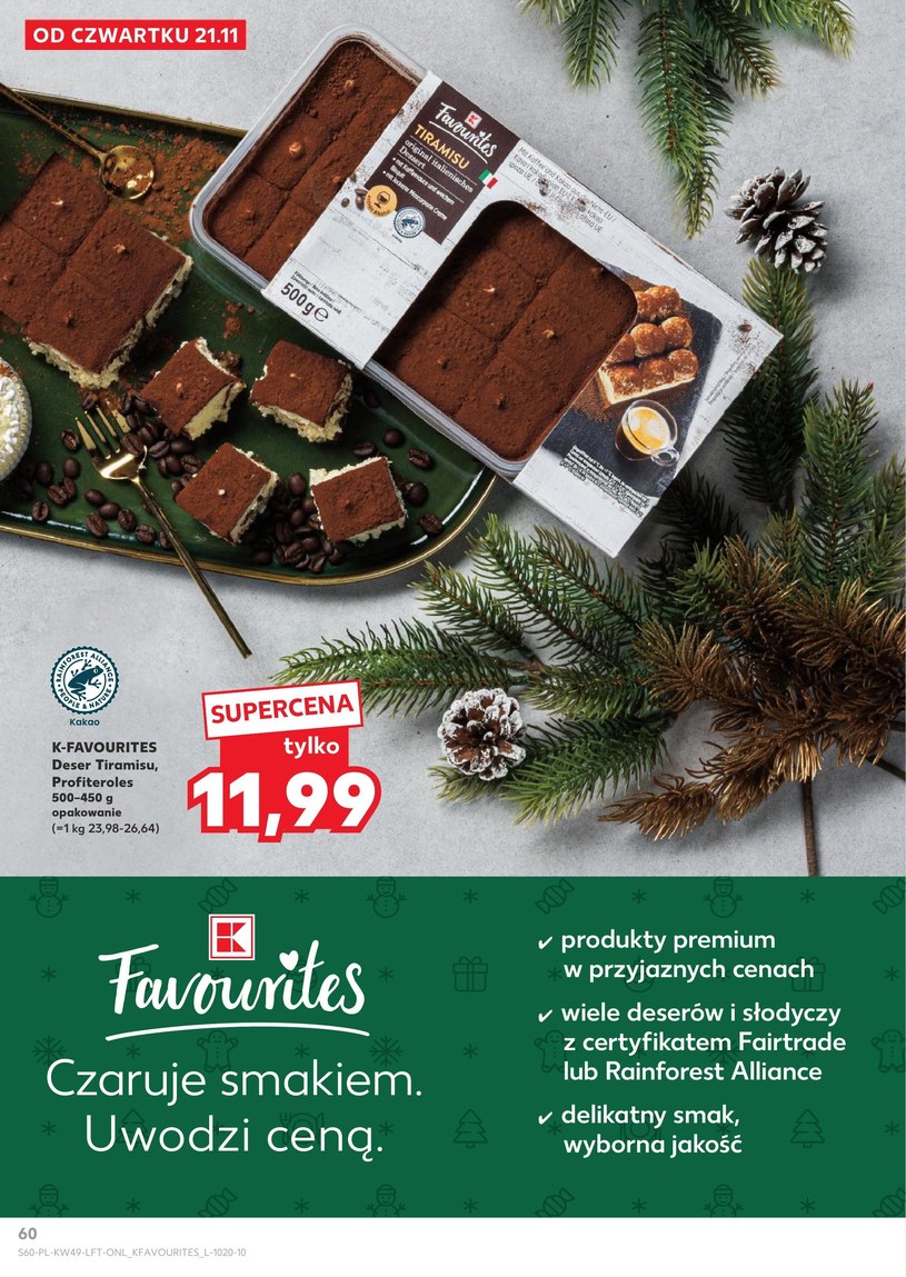 Gazetka: Świąteczne promocje - Kaufland - strona 60