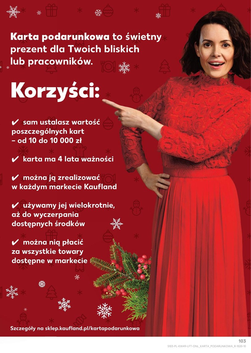 Gazetka: Świąteczne promocje - Kaufland - strona 103