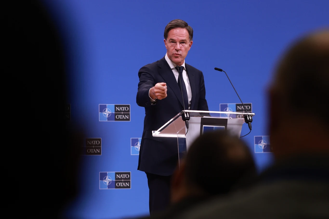 Sekretarz generalny NATO Mark Rutte Sekretarz generalny NATO Mark Rutte