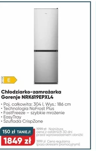 Chłodziarko zamrażarka Gorenje