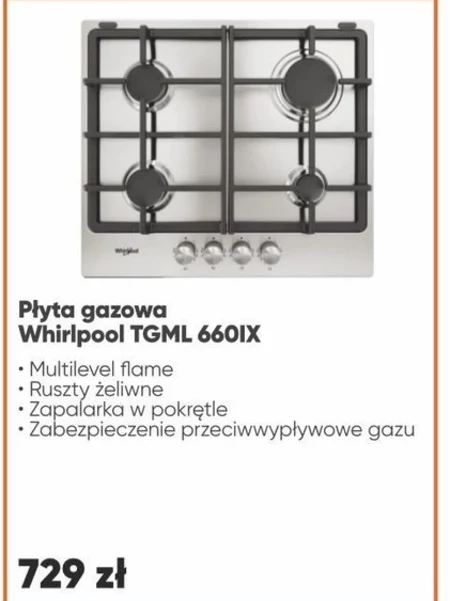 Płyta gazowa Whirlpool