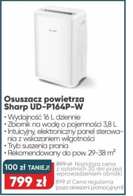 Osuszacz powietrza Sharp