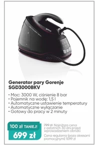 Generator pary Gorenje