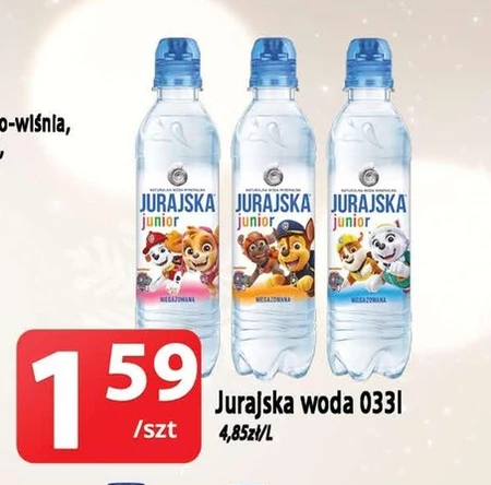Jurajska Junior Naturalna woda mineralna niegazowana 330 ml