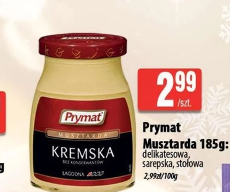 Prymat Musztarda kremska 185 g