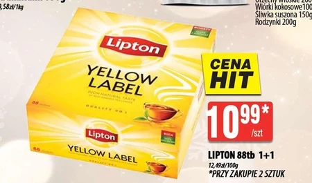 Lipton Yellow Label Herbata czarna 176 g (88 torebek)
