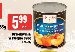 Brzoskwinie połówki Helcom niska cena