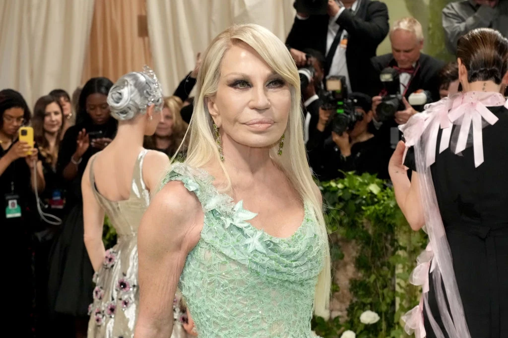 Donatella Versace na gali MET w 2024 roku