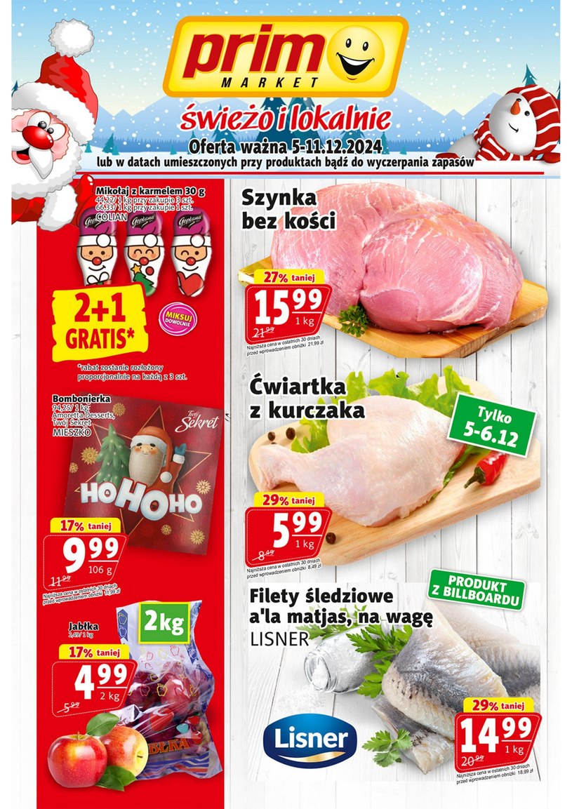 Gazetka promocyjna Prim Market - ważna od 05. 12. 2024 do 11. 12. 2024