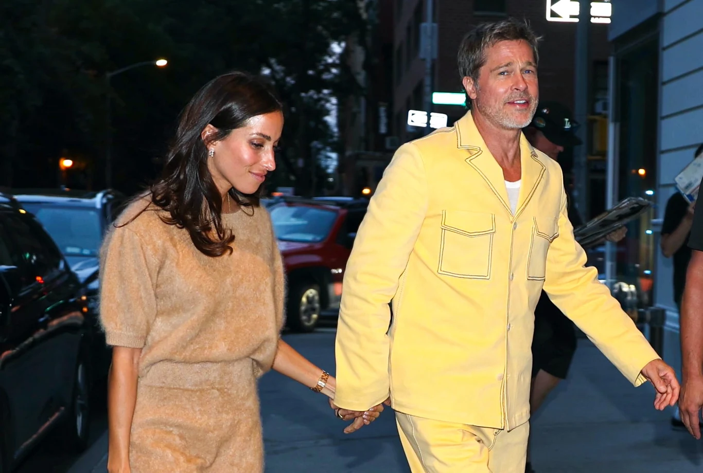 Ines de Ramon i Brad Pitt Ines de Ramon i Brad Pitt