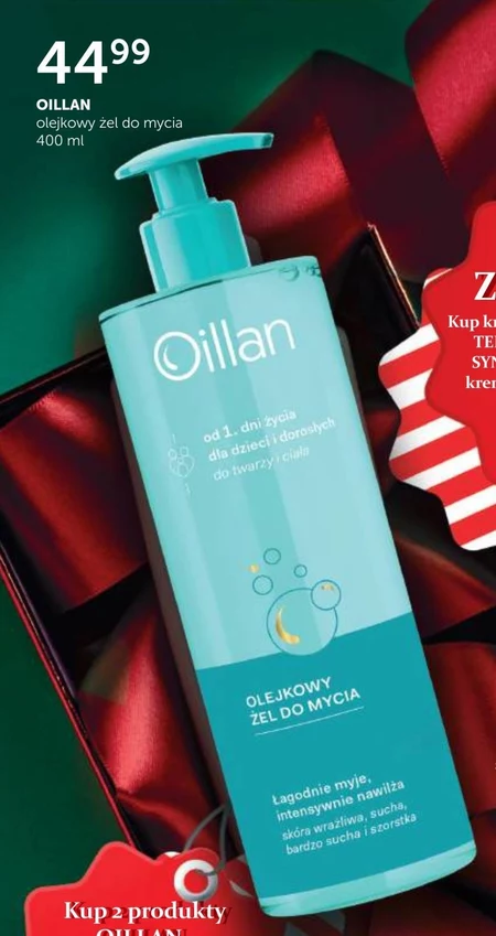 Oillan Olejkowy żel do mycia 400 ml