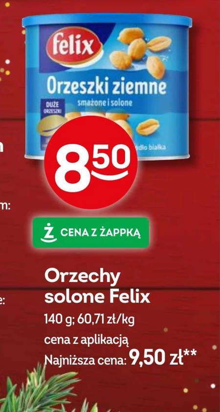 Felix Orzeszki ziemne lekko solone 140 g