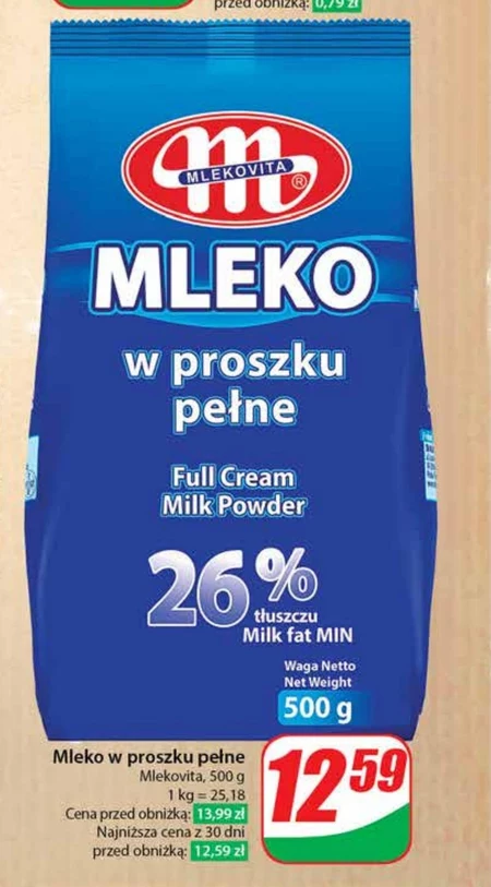 Mleko w proszku Mlekovita