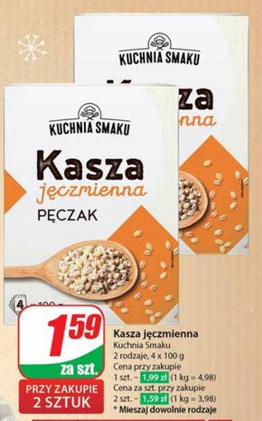 Kasza jęczmienna Kuchnia Smaku niska cena