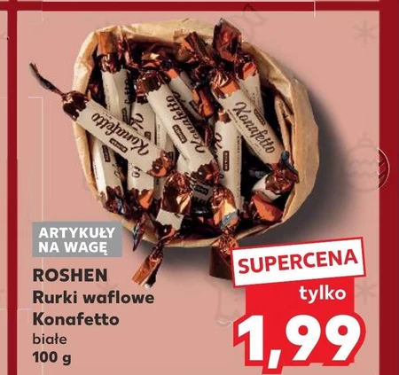 Rurki waflowe Roshen