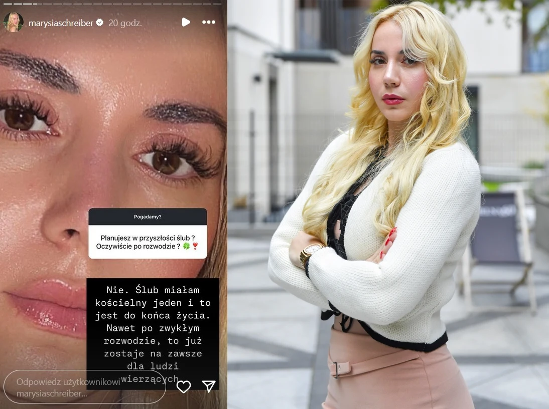Marianna Schreiber nie chce drugi raz wychodzić za mąż