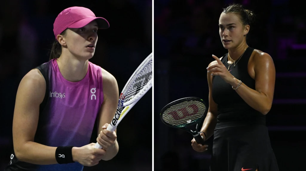 Iga Świątek, Aryna Sabalenka Iga Świątek, Aryna Sabalenka