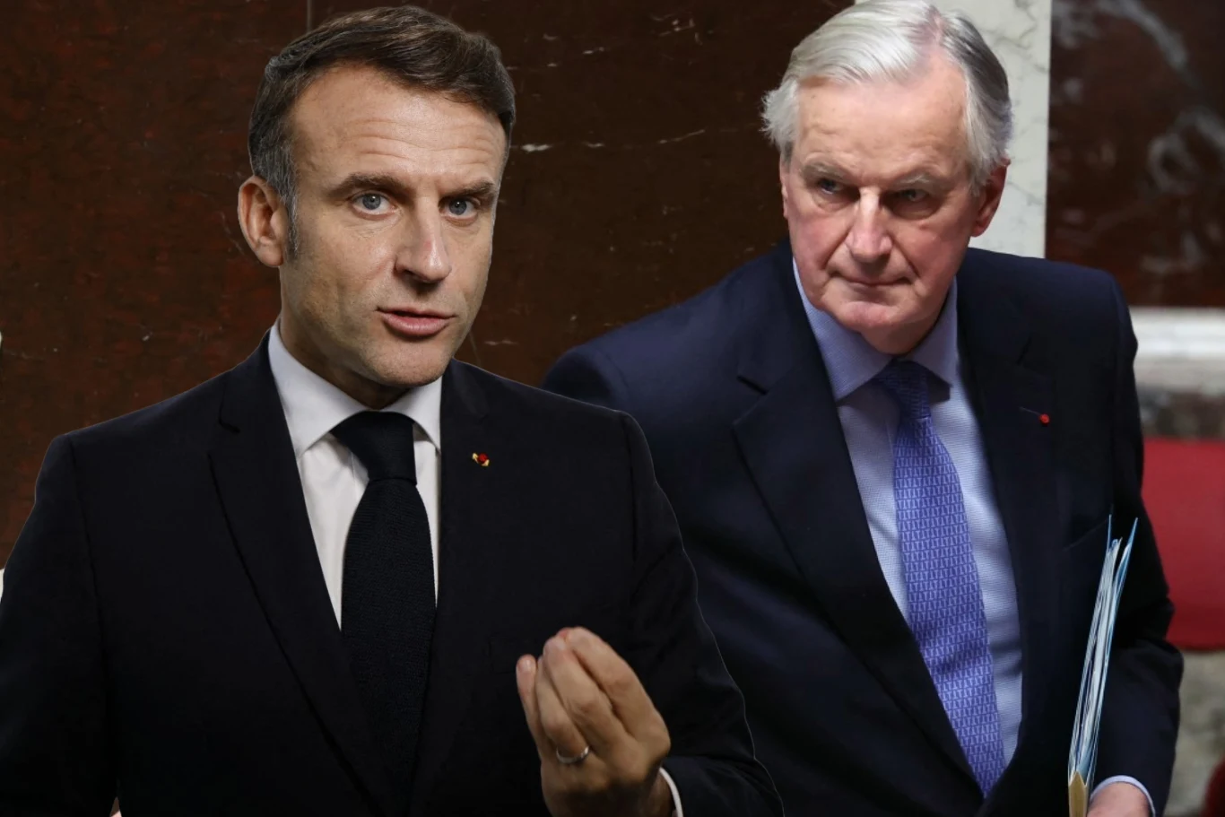 Polityczne trzęsienie ziemi we Francji. Przegłosowano wniosek o wotum nieufności dla rządu Michela Barniera (po prawej na zdj.) Polityczne trzęsienie ziemi we Francji. Przegłosowano wniosek o wotum nieufności dla rządu Michela Barniera (po prawej na zdj.)