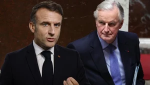 Polityczne trzęsienie ziemi we Francji. Przegłosowano wniosek o wotum nieufności dla rządu Michela Barniera (po prawej na zdj.)