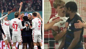 Skandal w Niemczech, piłkarz natychmiast wyrzucony z boiska. "Idiotyczne"