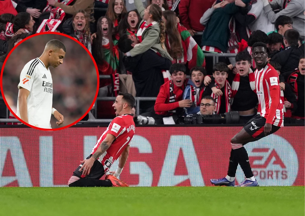 Kylian Mbappe nie pomógł Realowi Madryt uniknąć porażki z Athletikiem Kylian Mbappe nie pomógł Realowi Madryt uniknąć porażki z Athletikiem