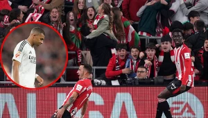 Kylian Mbappe nie pomógł Realowi Madryt uniknąć porażki z Athletikiem
