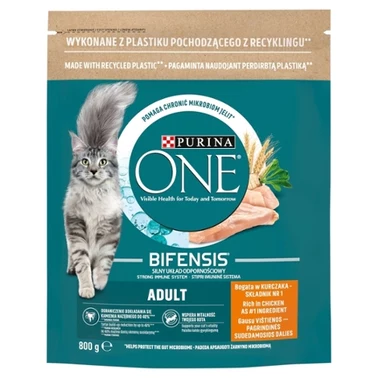 PURINA ONE Bifensis Adult Karma dla kotów bogata w kurczaka 800 g - 0