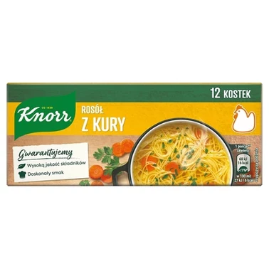 Knorr Rosół z kury 120 g (12 x 10 g) - 1