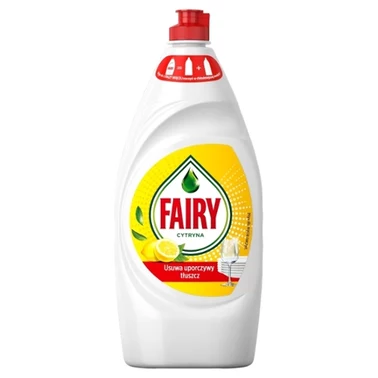 Fairy Original Cytryna Green Płyn do mycia . Bez namaczania, bez tłuszczu, bez problemu 900 ML - 0