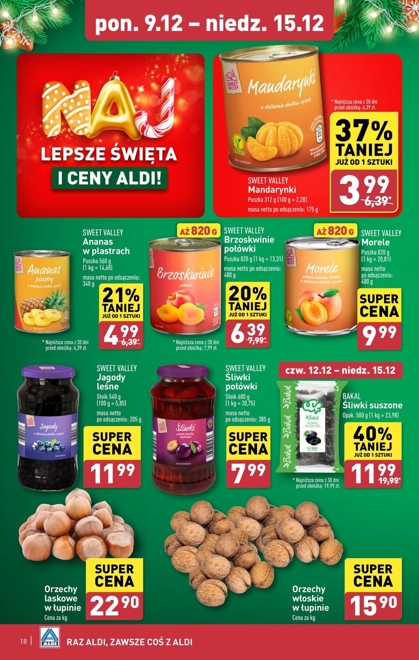 Gazetka: Najlepsze święta z Aldi!  - strona 18