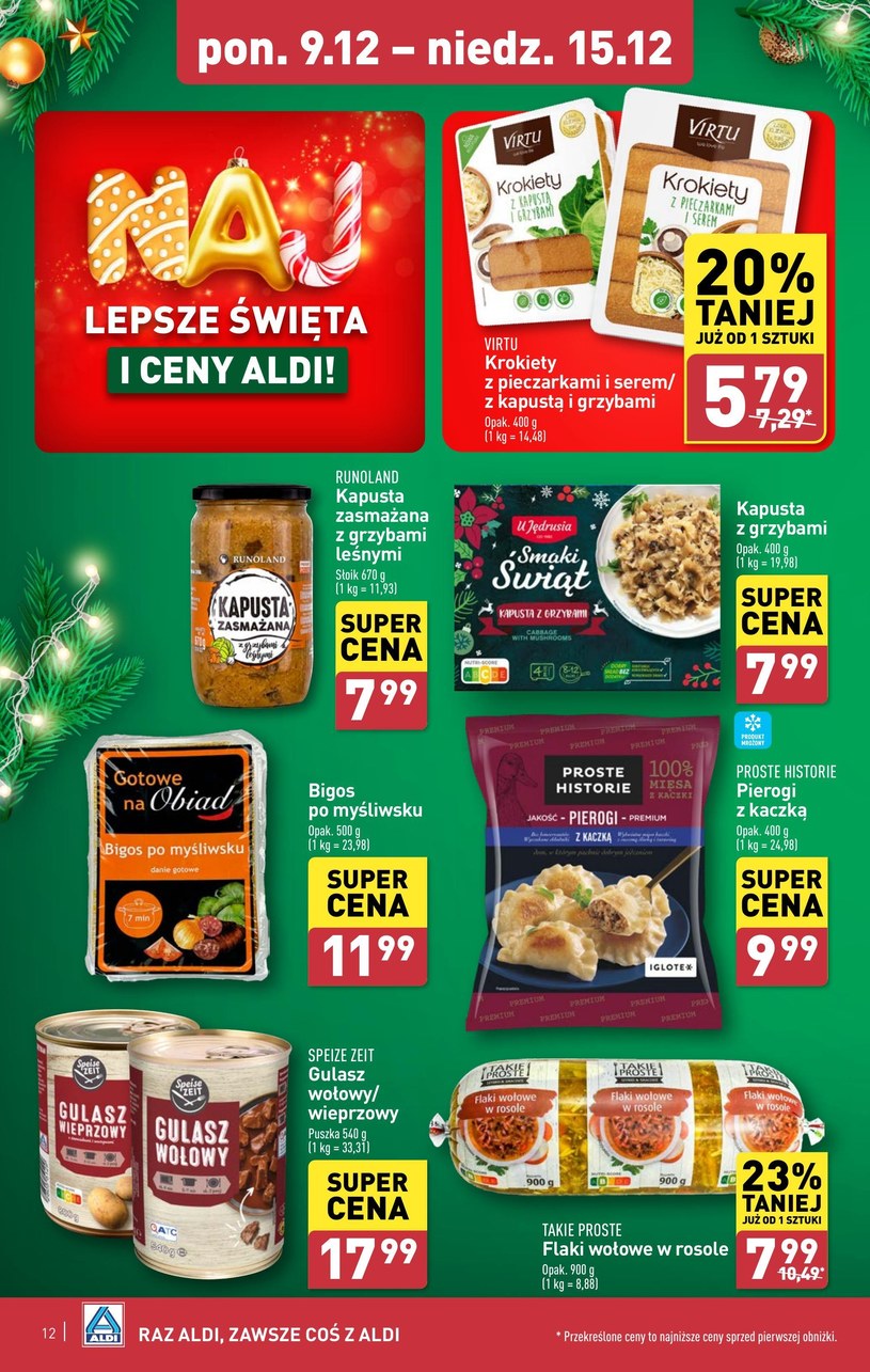 Gazetka: Najlepsze święta z Aldi!  - strona 12