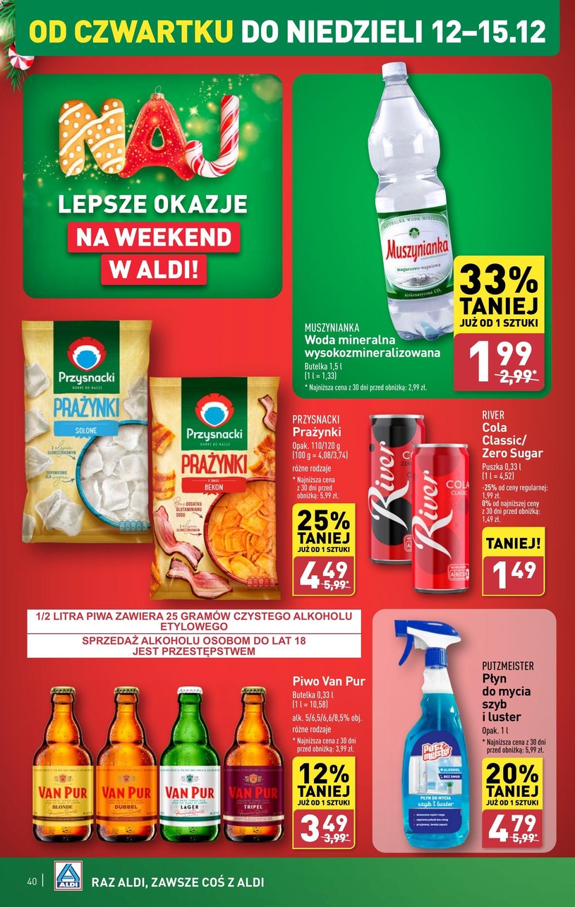 Gazetka: Najlepsze święta z Aldi!  - strona 40