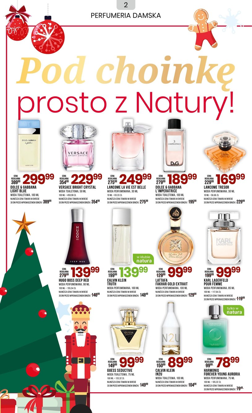 Gazetka: Drogerie Natura - pod choinkę prosto z natury! - strona 2