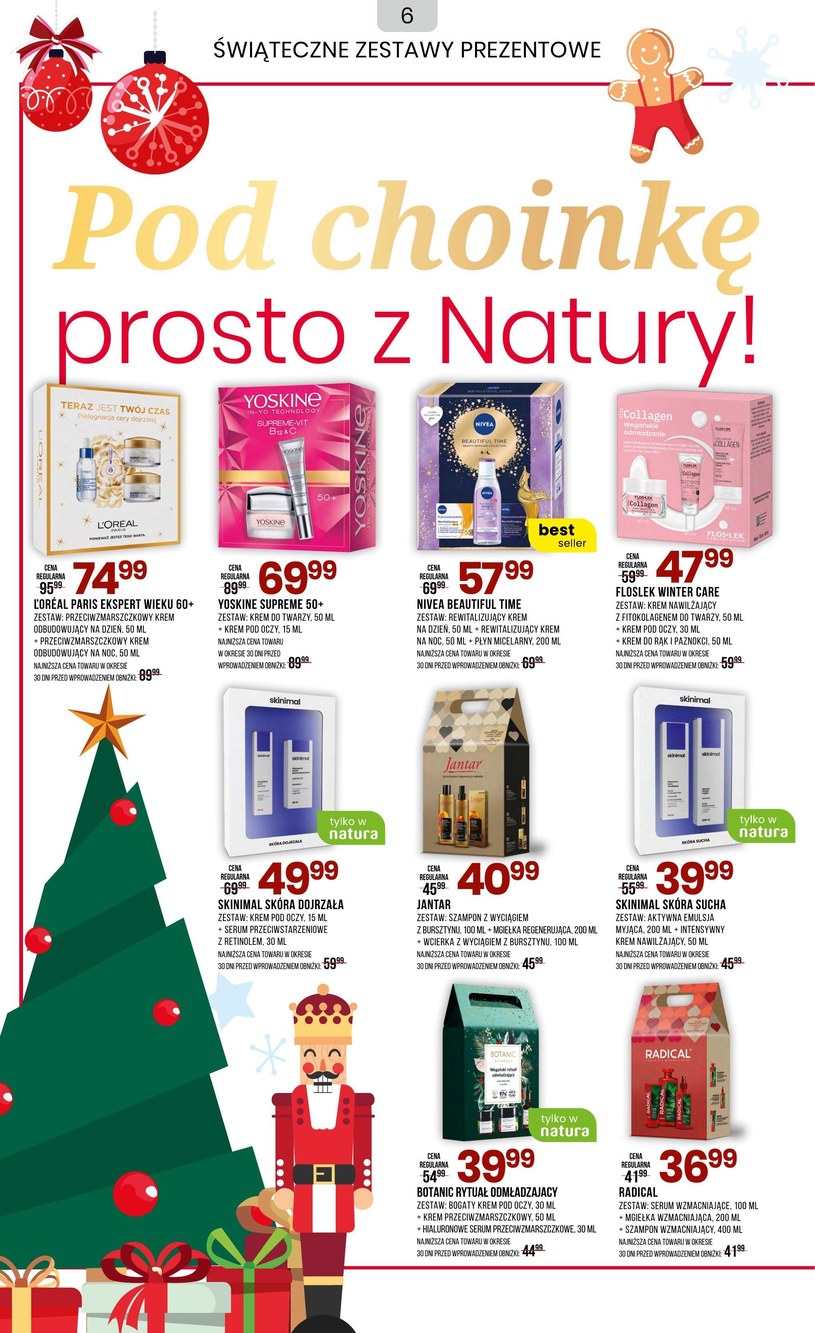 Gazetka: Drogerie Natura - pod choinkę prosto z natury! - strona 6