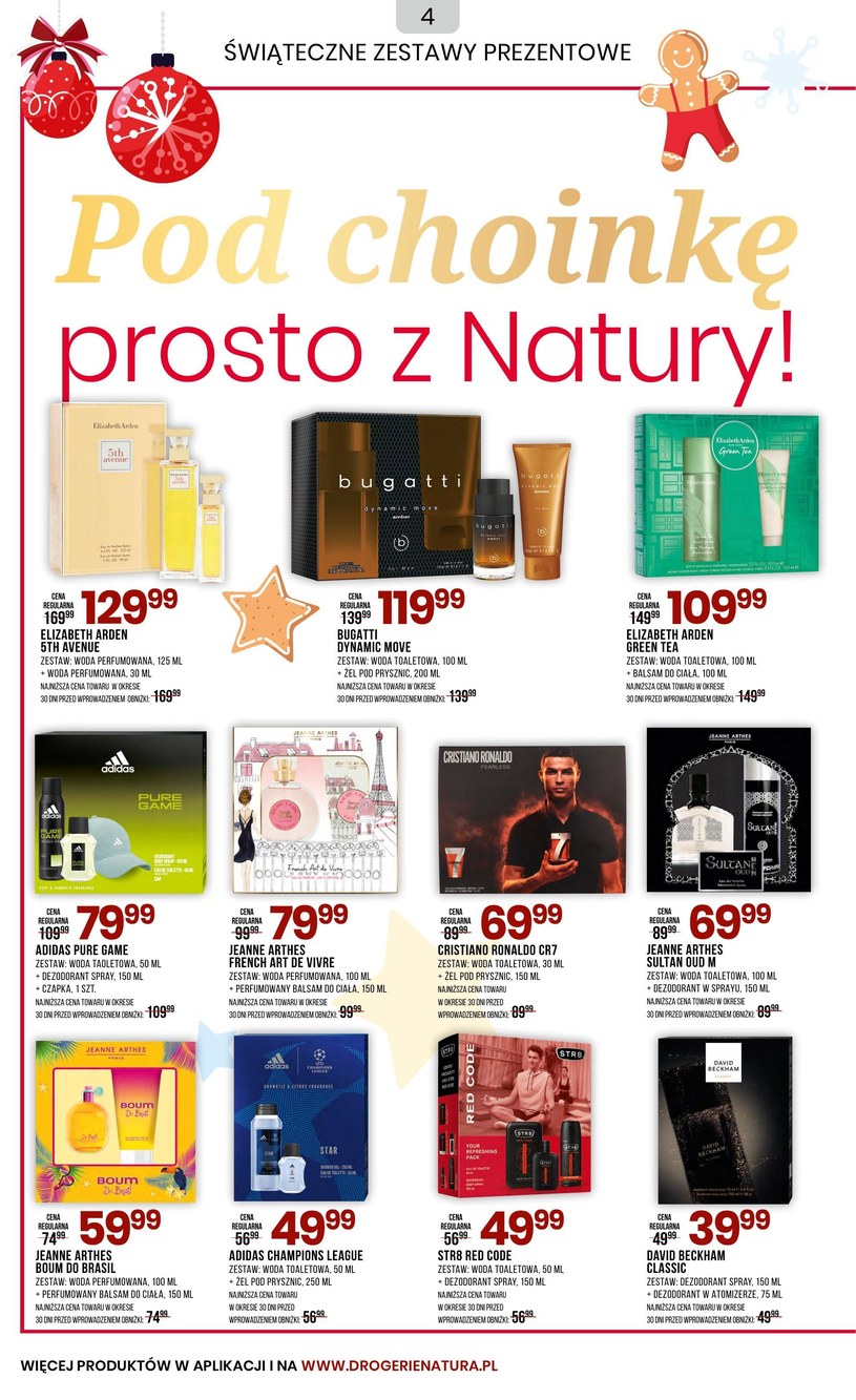 Gazetka: Drogerie Natura - pod choinkę prosto z natury! - strona 4