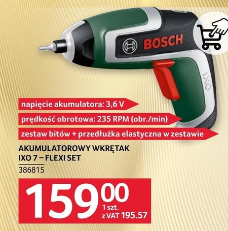 Wkrętak akumulatorowy Bosch