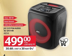 System audio JVC niska cena