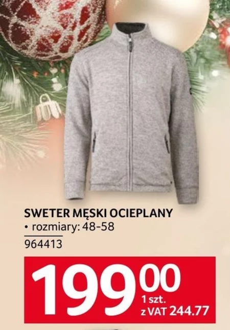 Sweter męski