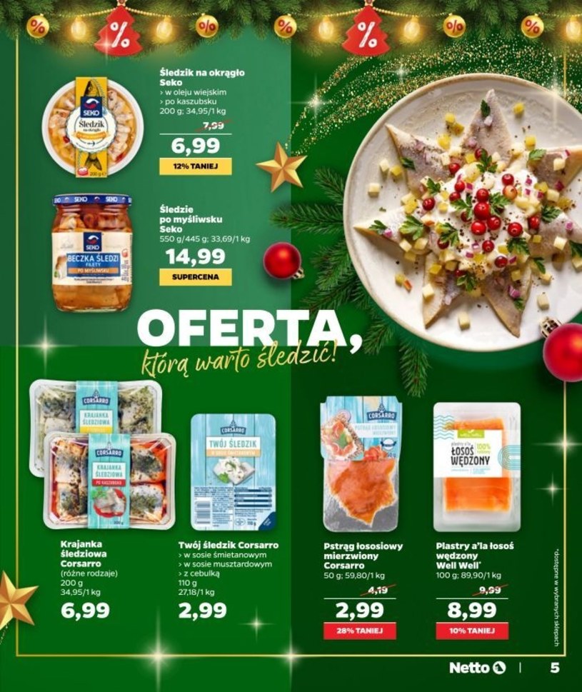 Gazetka: Księga świątecznych smaków - Netto - strona 5