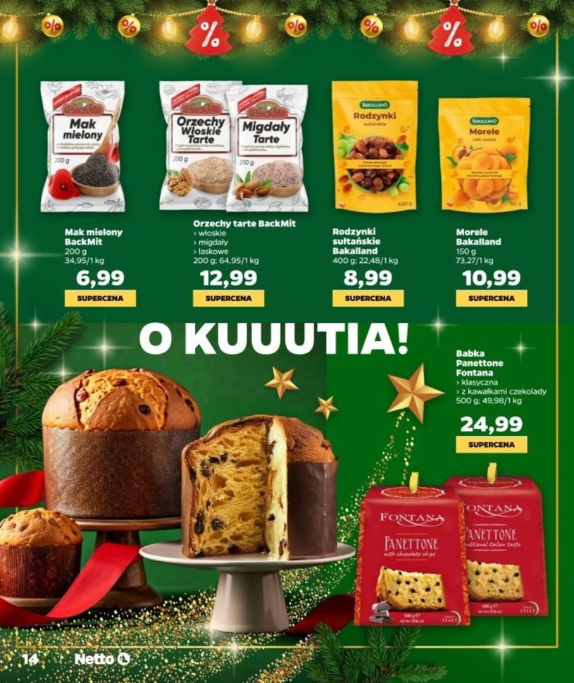 Gazetka: Księga świątecznych smaków - Netto - strona 14