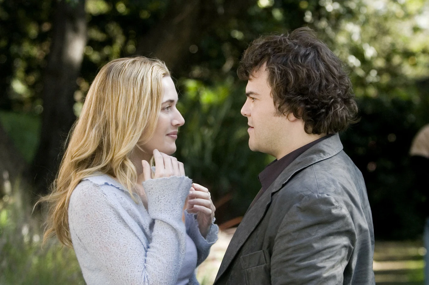 Kate Winslet i Jack Black w filmie "Holiday" Kate Winslet i Jack Black w filmie "Holiday"
