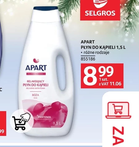 Apart Yummy Ruby Chocolate Płyn do kąpieli 1,5 l