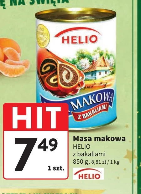 Masa makowa Helio