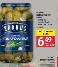 Ogórki konserwowe Krakus