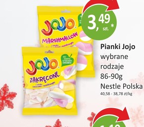 Jojo Marshmallow Pianki o smaku truskawkowo-waniliowym 86 g niska cena