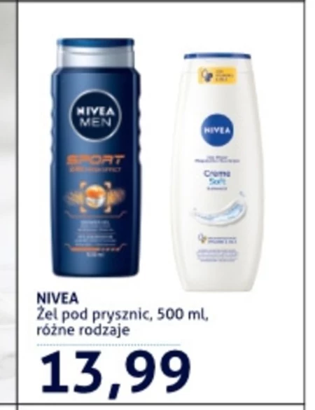 NIVEA MEN Sport Żel pod prysznic 500 ml